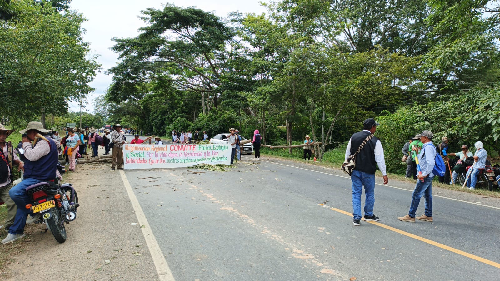 En varios puntos del departamento