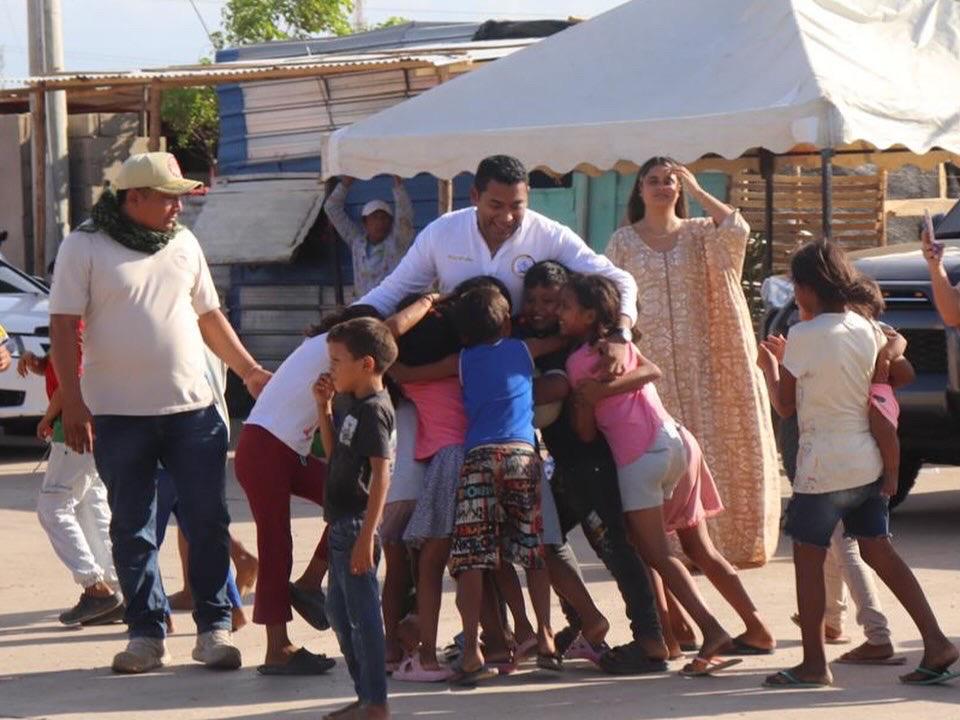 Asentamiento La Pista, ubicado en Maicao (La Guajira).