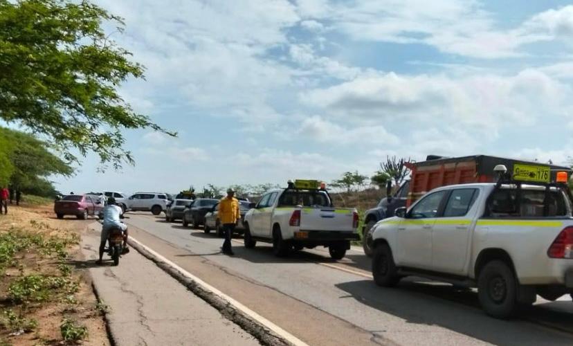 Cilindros con explosivos han sido hallados en cercanías al Cerrejón.