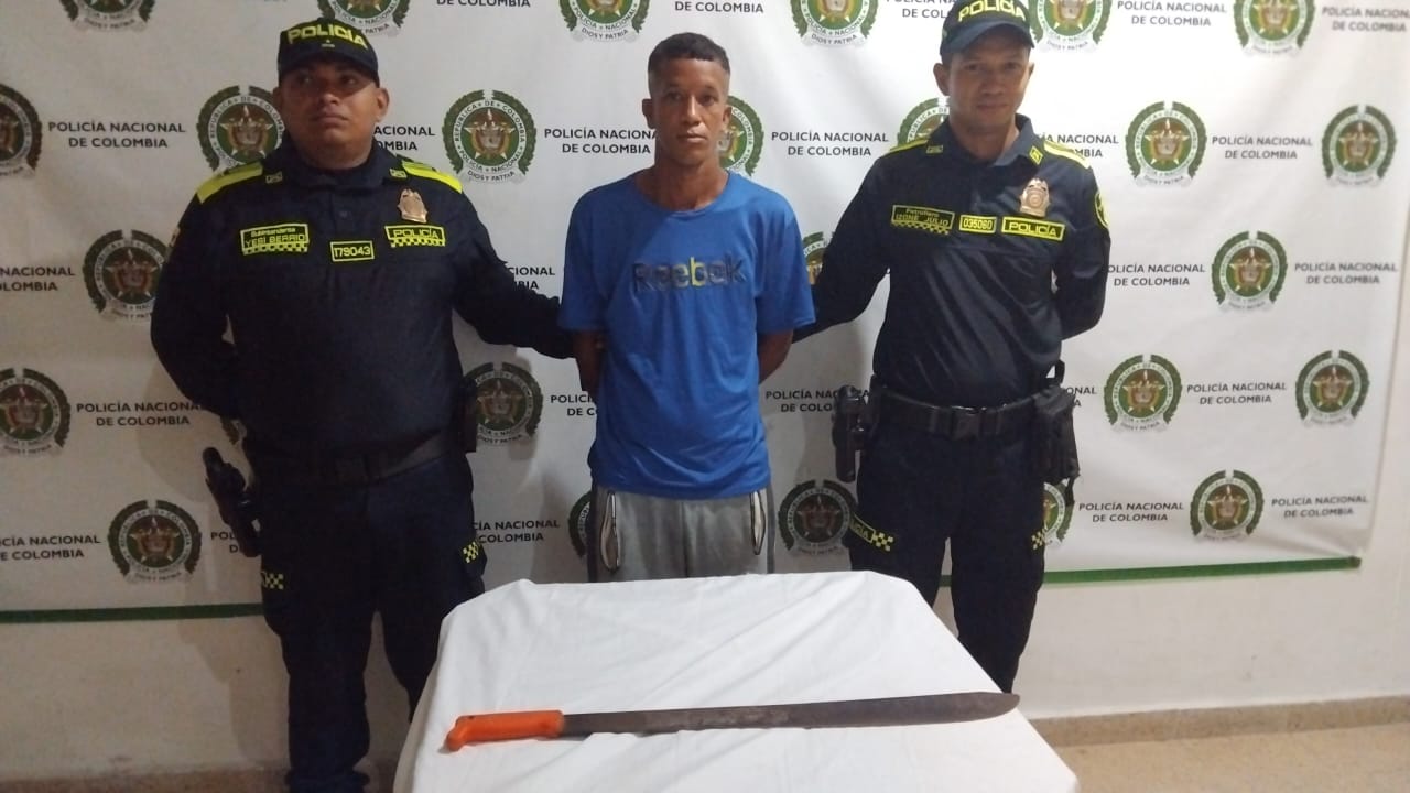 El capturado fue dejado a disposición Fiscalía General de Nación por el delito de maltrato animal.