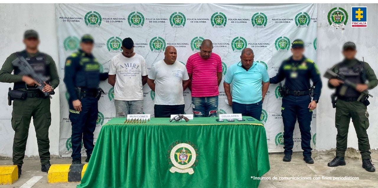 Capturan a presuntos colaboradores del Clan del Golfo