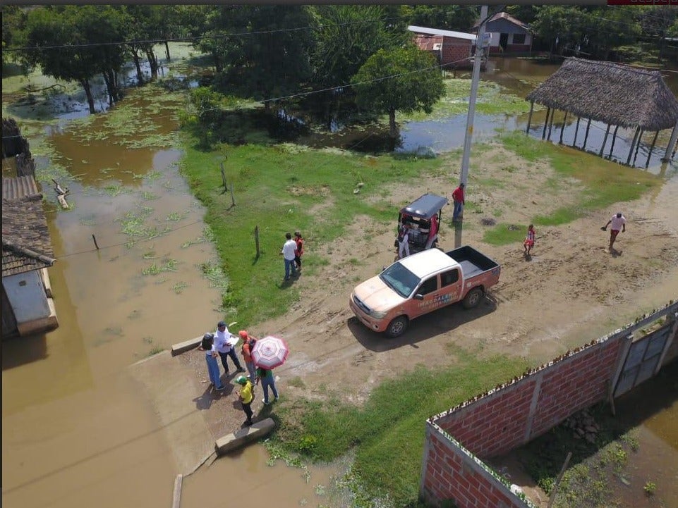 emergencia por lluvias en Magdalena