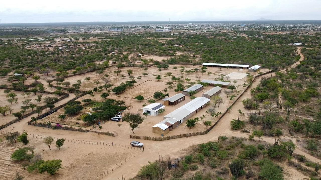 Corregimiento de Nazareth en la Alta Guajira.