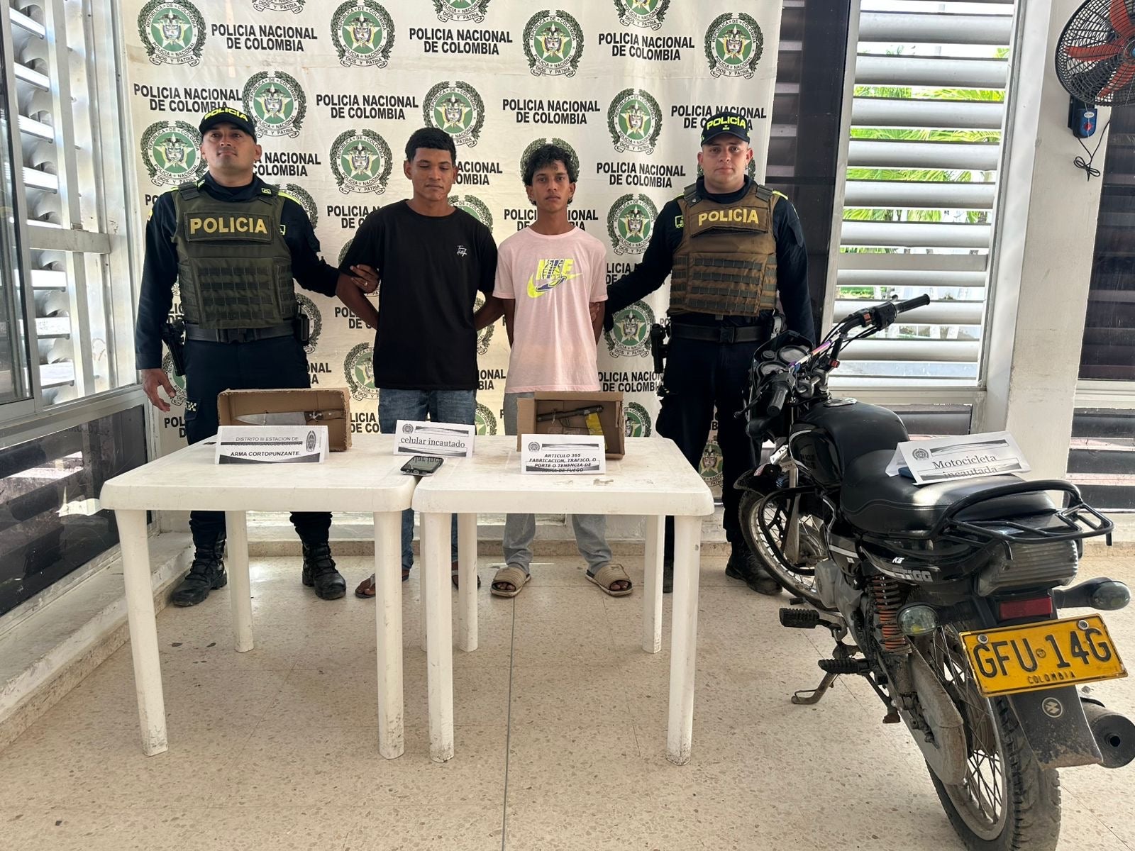 Capturados en Magangué, Bolívar