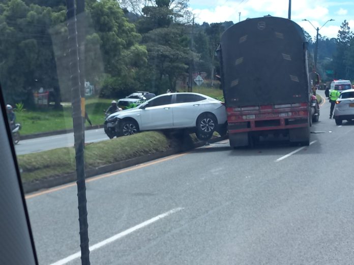 Una persona muerta en accidente de tránsito en el oriente antioqueño