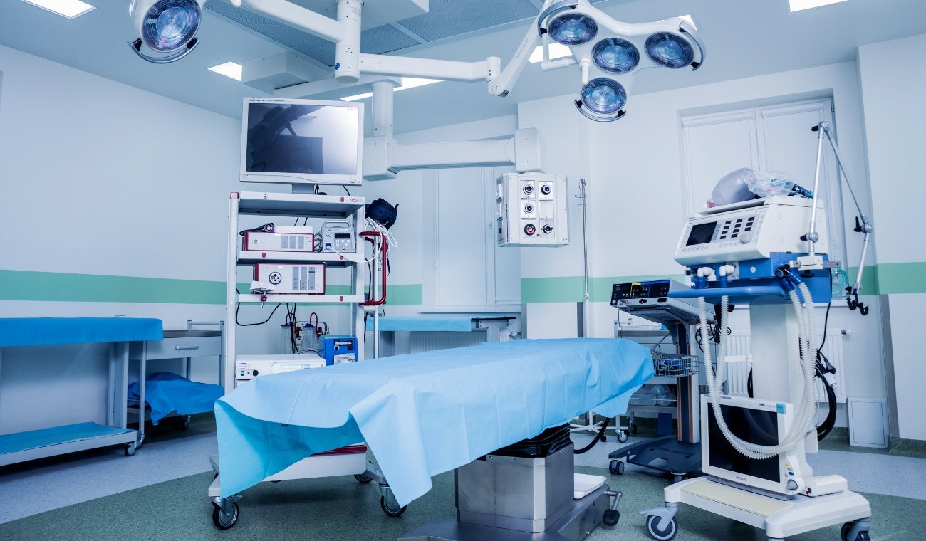 Hospital. Imagen de ilustración