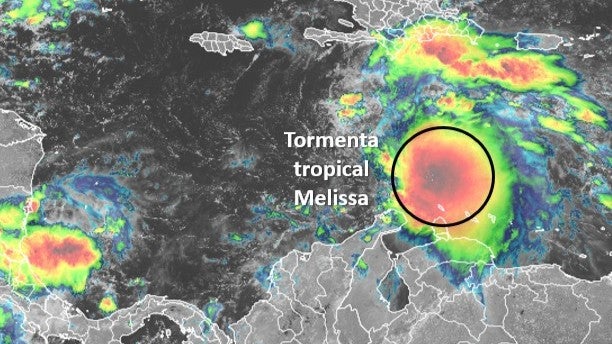 Tormenta Tropical Melissa Oct 21