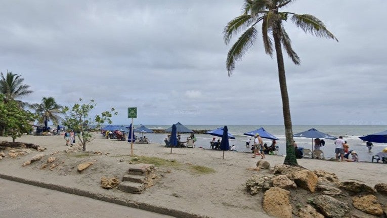 Imagen de referencia de las Playas de Cartagena en el barrio Bocagrande