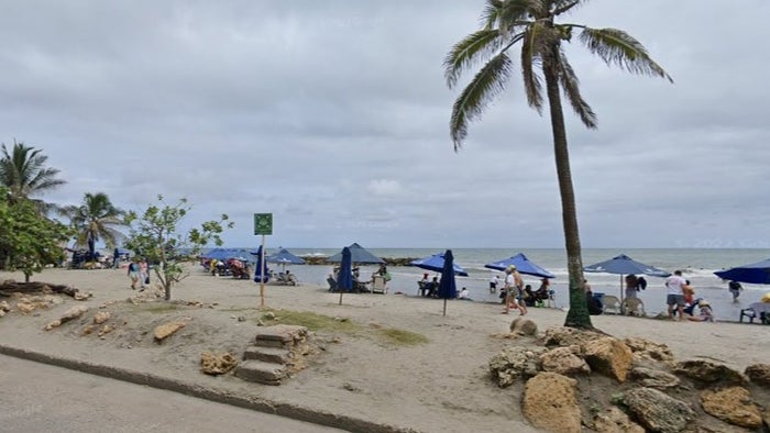 Imagen de referencia de las Playas de Cartagena en el barrio Bocagrande
