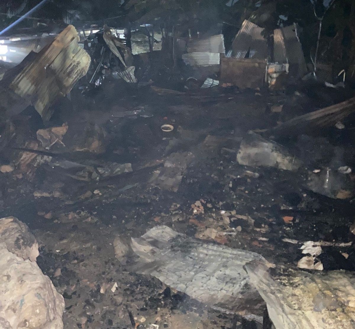 Incendio en el sur de Barranquilla