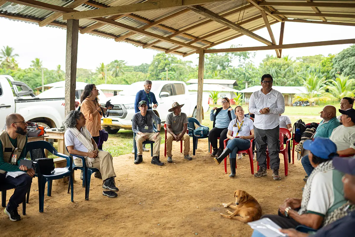 La hacienda está ubicada en el urabá