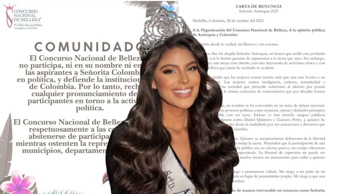 Laura Gallegó, ex señorita Antioquía.