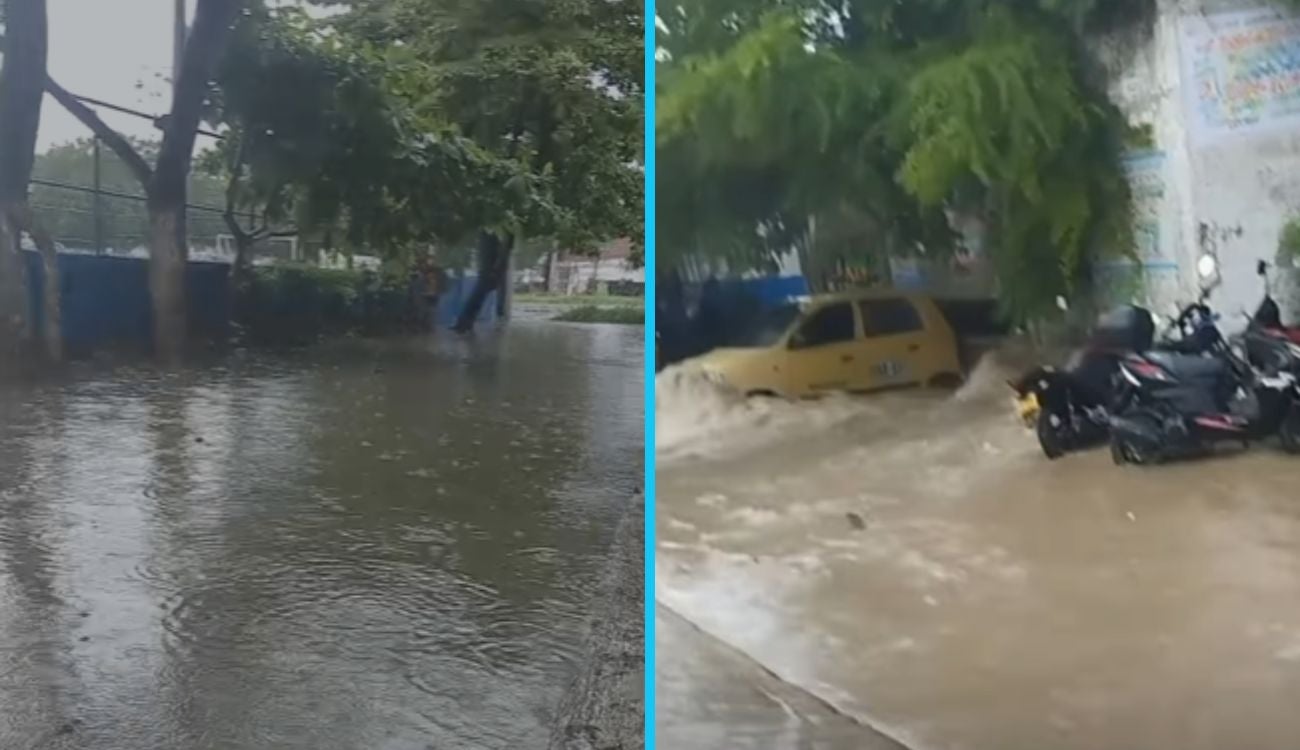 Lluvias en Cartagena
