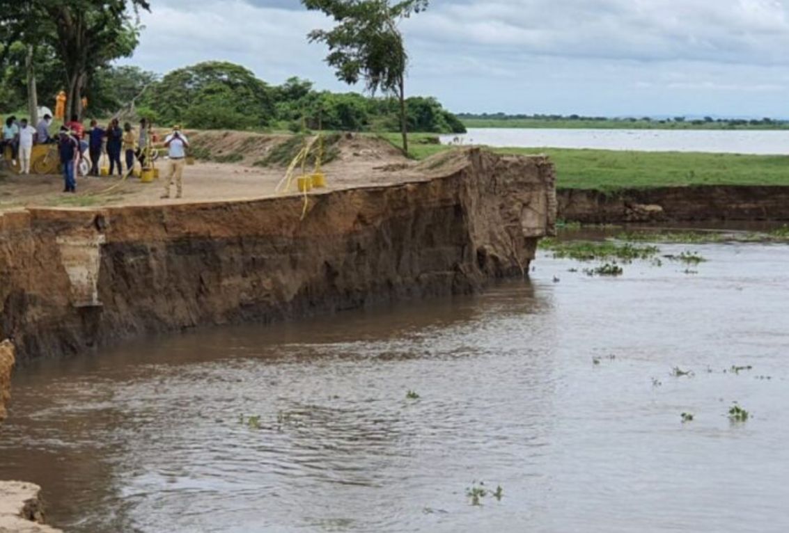 Magdalena declara calamidad pública preventiva por la erosión que amenaza su costa y ríos