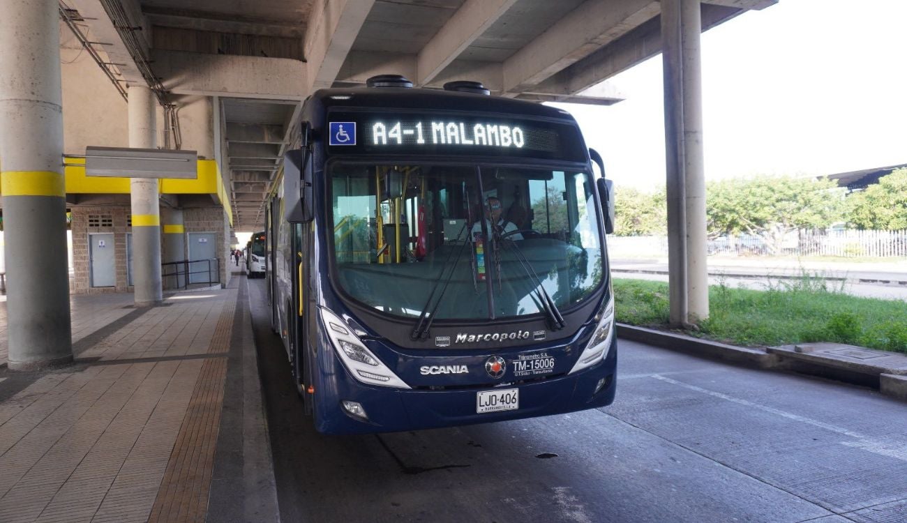 Transmetro cambia la ruta A4-1 en Malambo