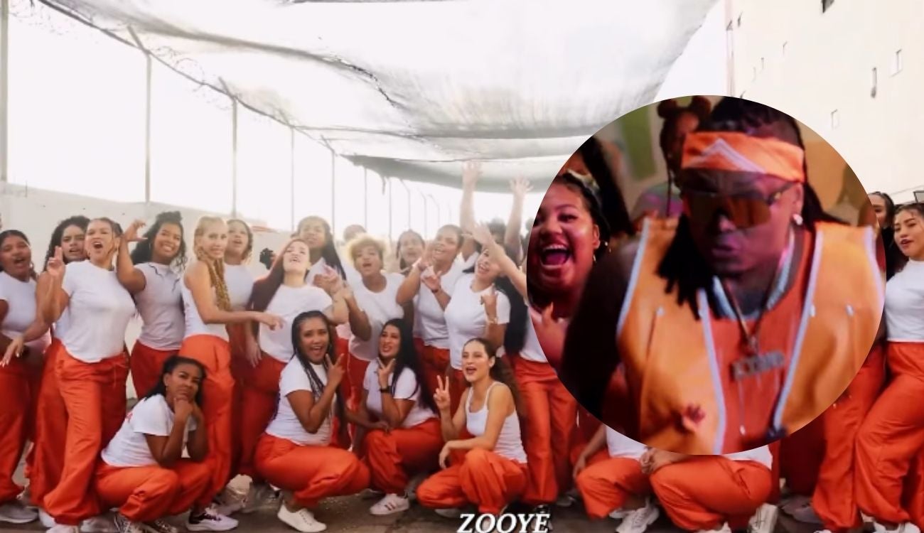 Mr. Black grabó un video musical con reclusas en Cartagena