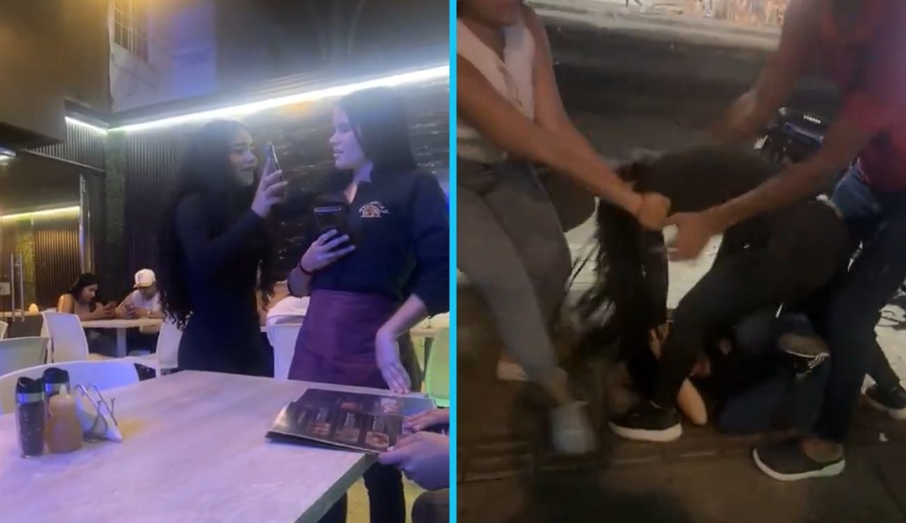 Clienta golpeó a mesera en Valledupar