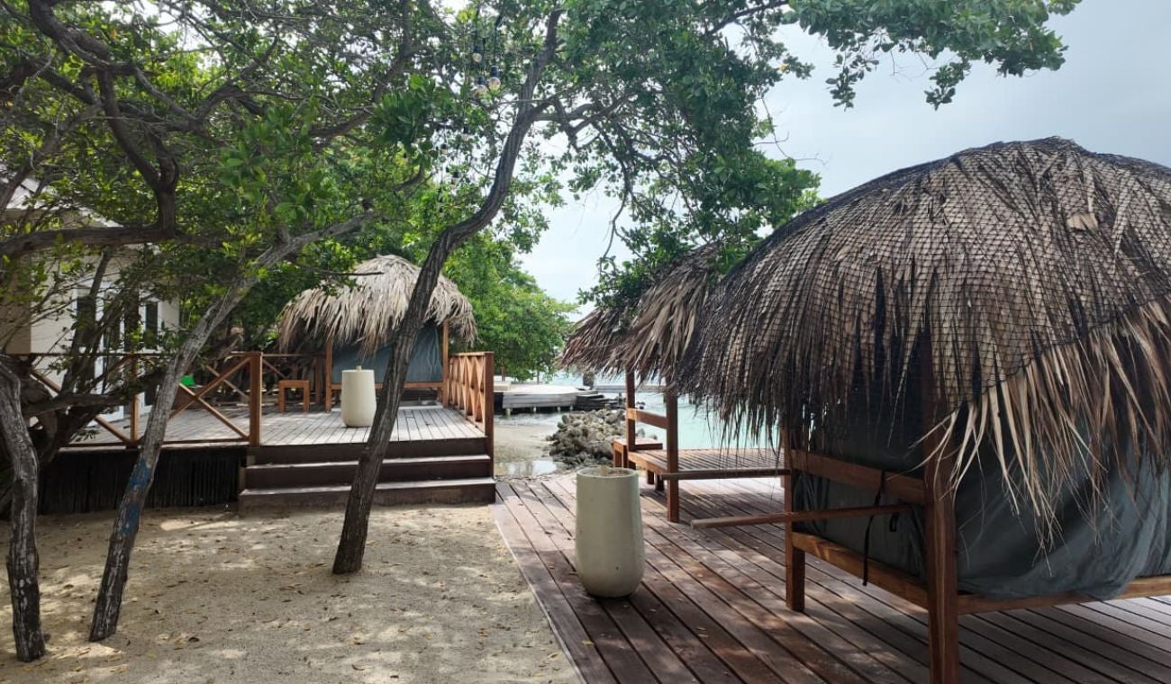 Isla en zona insular de Cartagena