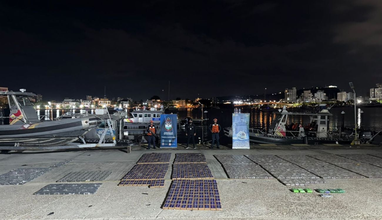 La droga tenía como objetivo un puerto de España