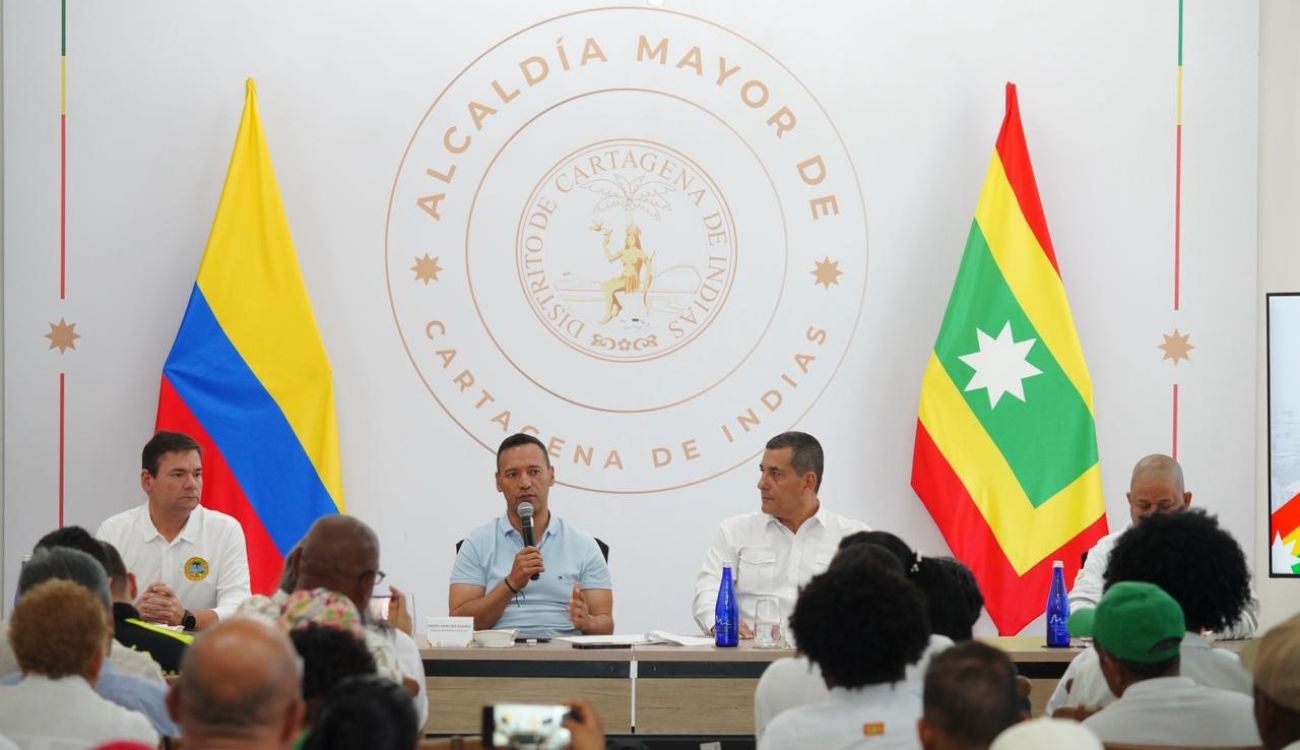 Encuentro en el Centro Histórico de la capital de Bolívar