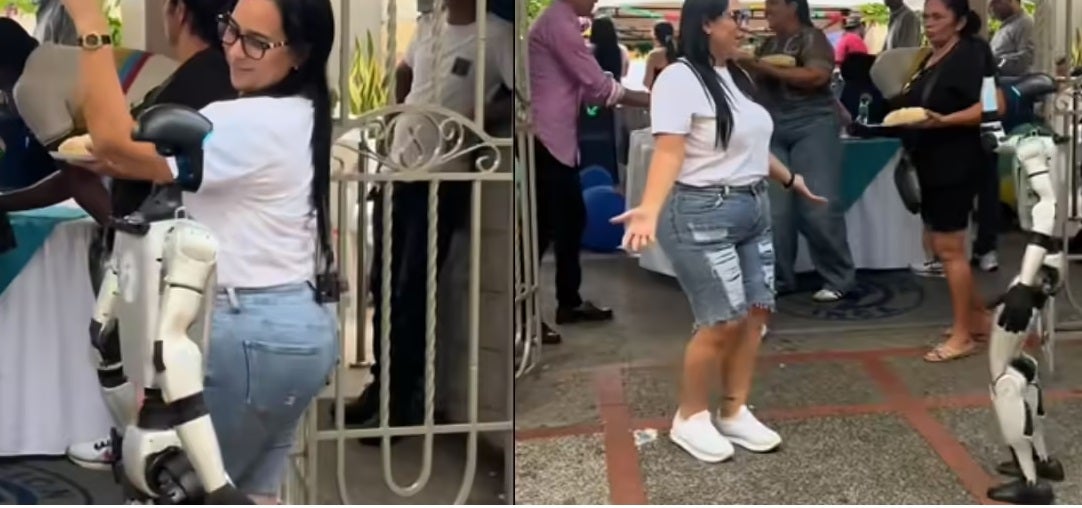 Robot que baila cumbia