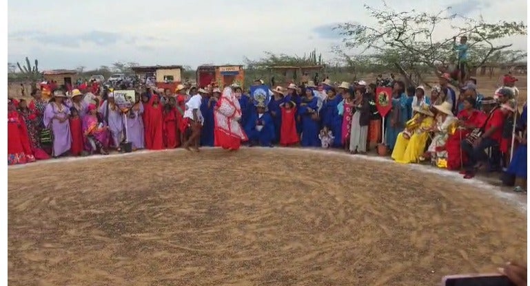 Bailes tradicionales wayúu.