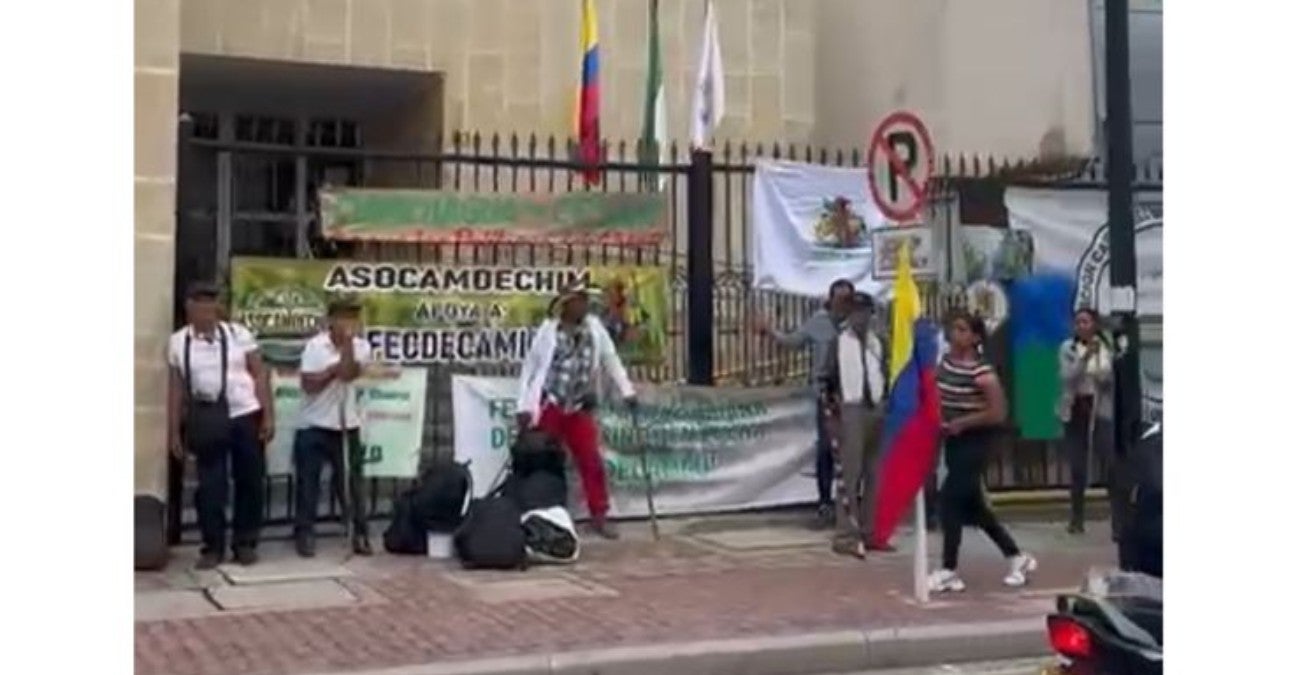 Los campesinos exigen la entrega de más de 2.000 hectáreas prometidas a familias rurales del Cesar