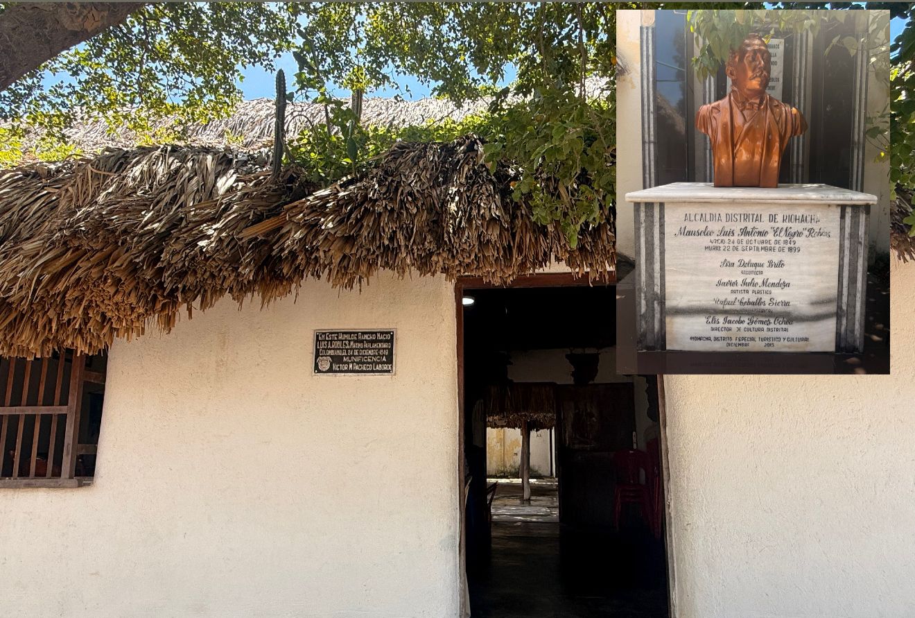 Casa de Luis Antonio Robles, ubicado en Camarones (La Guajira).
