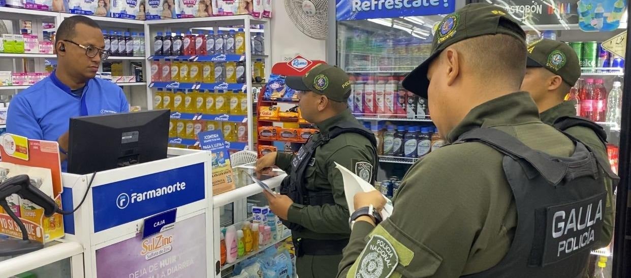 Las acciones se han intensificado en las zonas comerciales de la ciudad