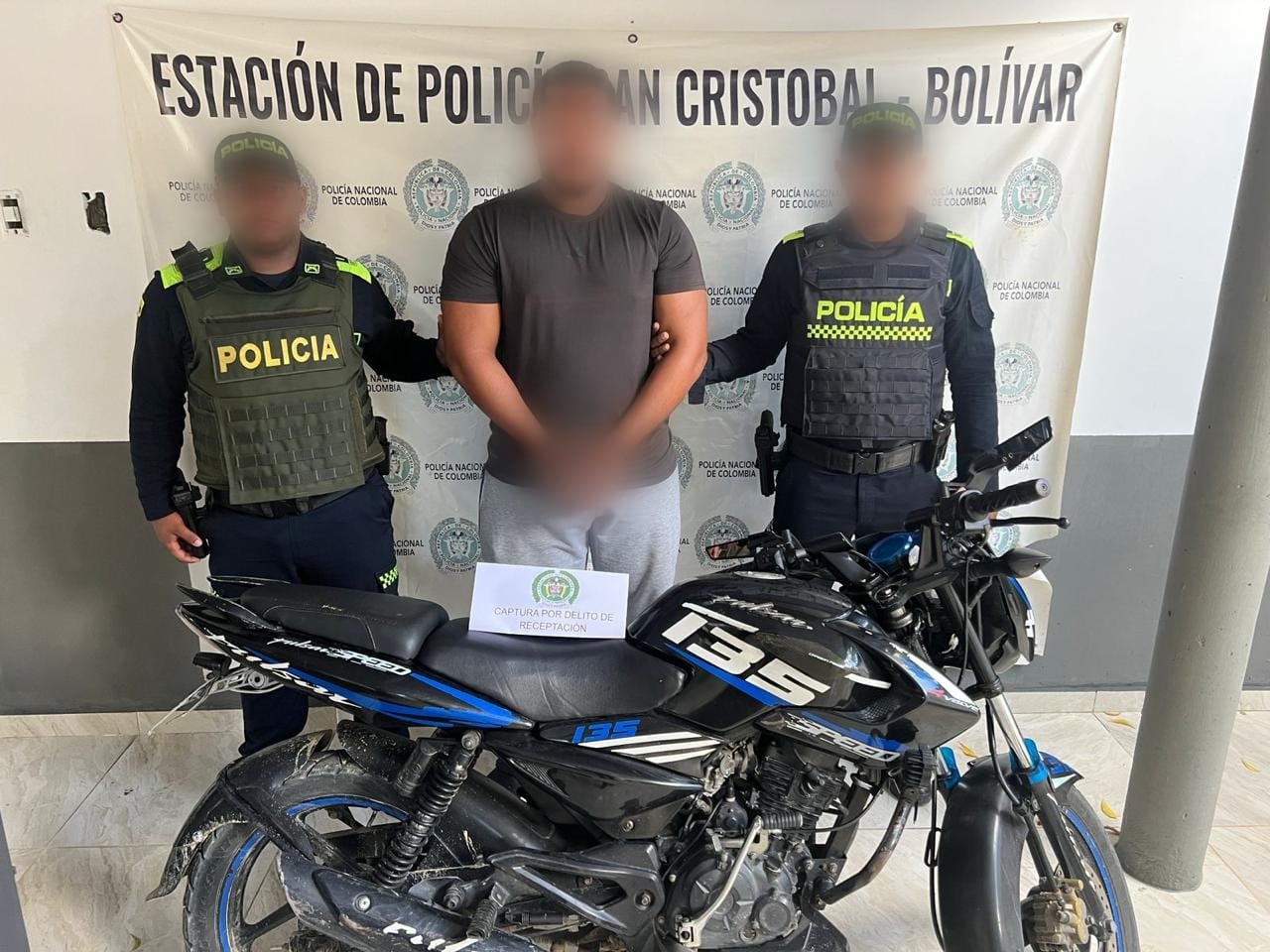 Mototaxista cayó con moto robada en San Cristóbal