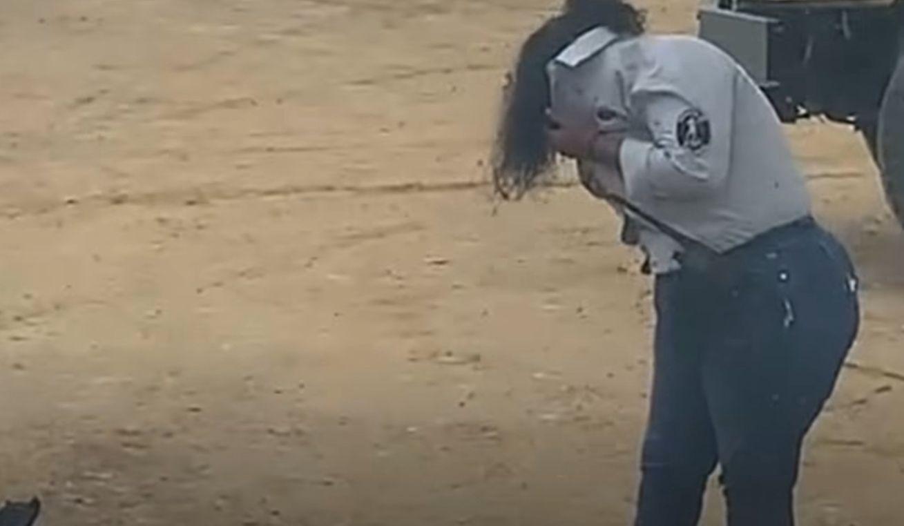 La mujer fue auxiliada.