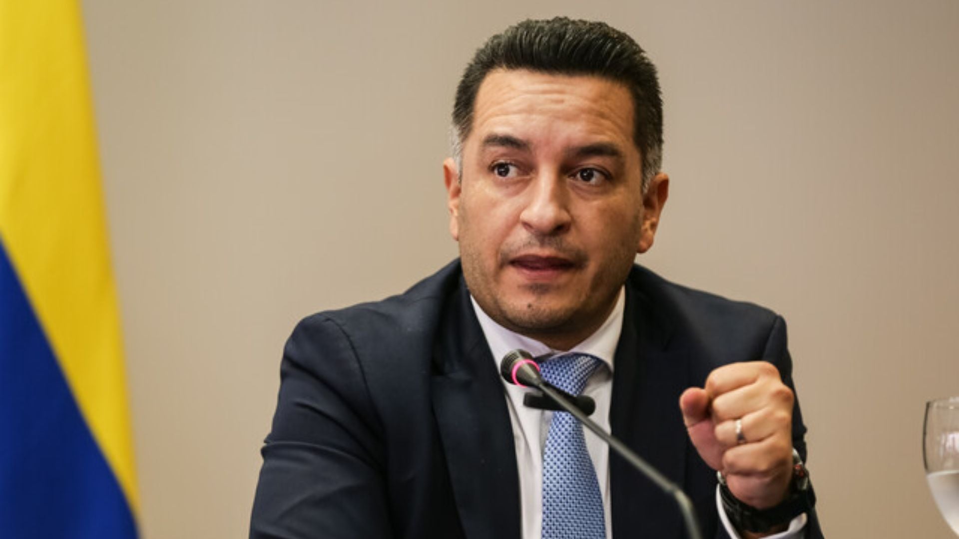 Andrés Idárraga, ministro de Justicia encargado