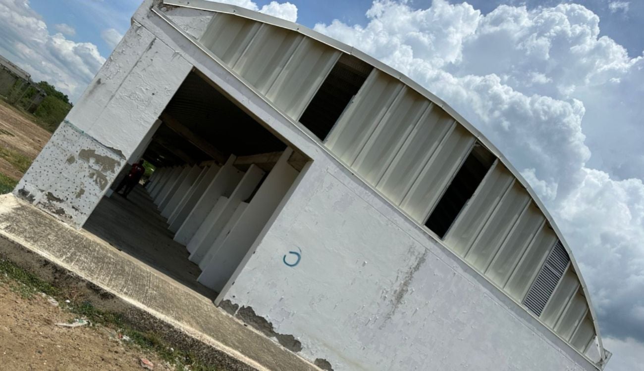 Colegio inconcluso en Soplaviento, Bolívar
