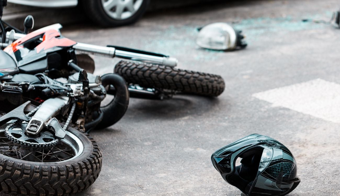 Accidente en moto (imagen de referencia)