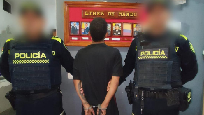 Capturado en Cartagena