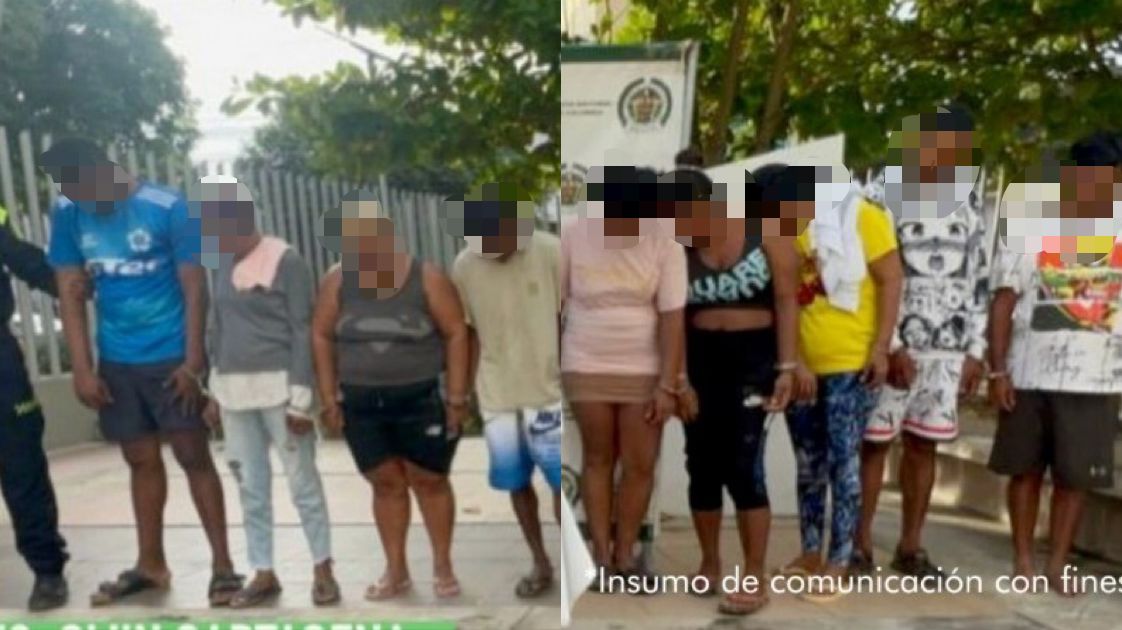 Judicializan 13 presuntos integrantes de ‘Los Falsetes’ por microtráfico en tres barrios de Cartagena