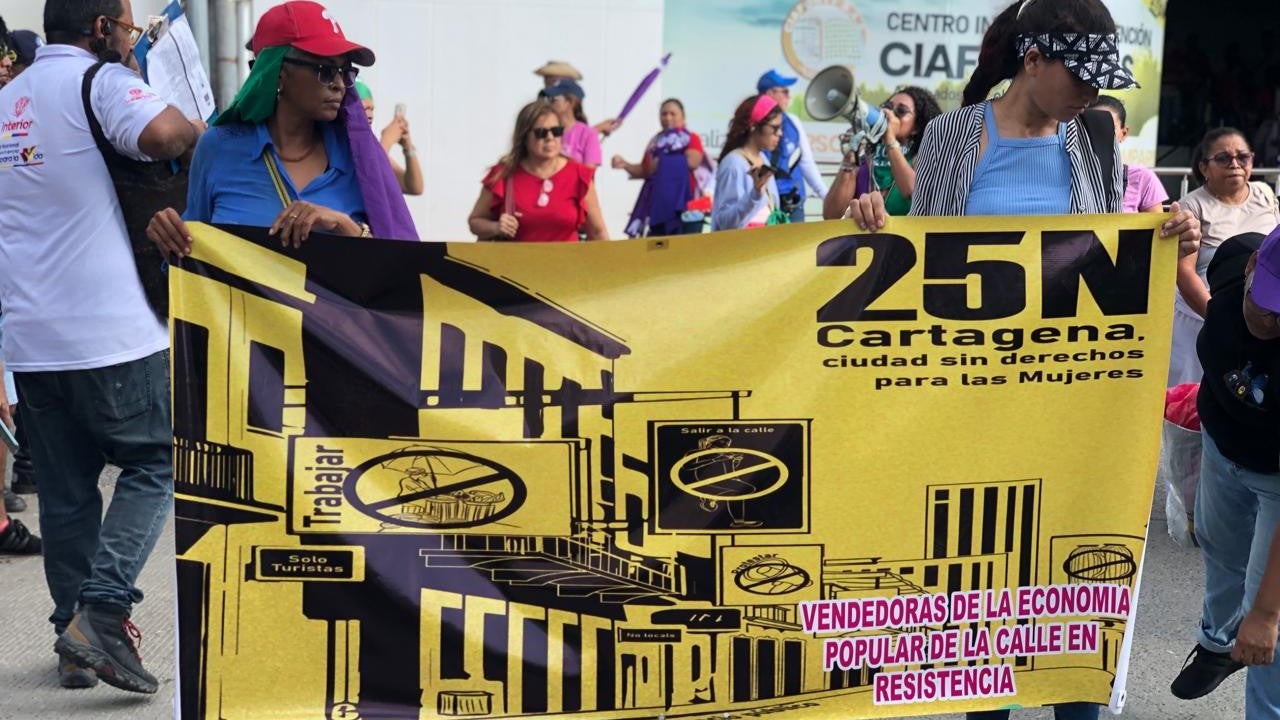 Marcha en Cartagena 25N 2024 - Foto Archivo