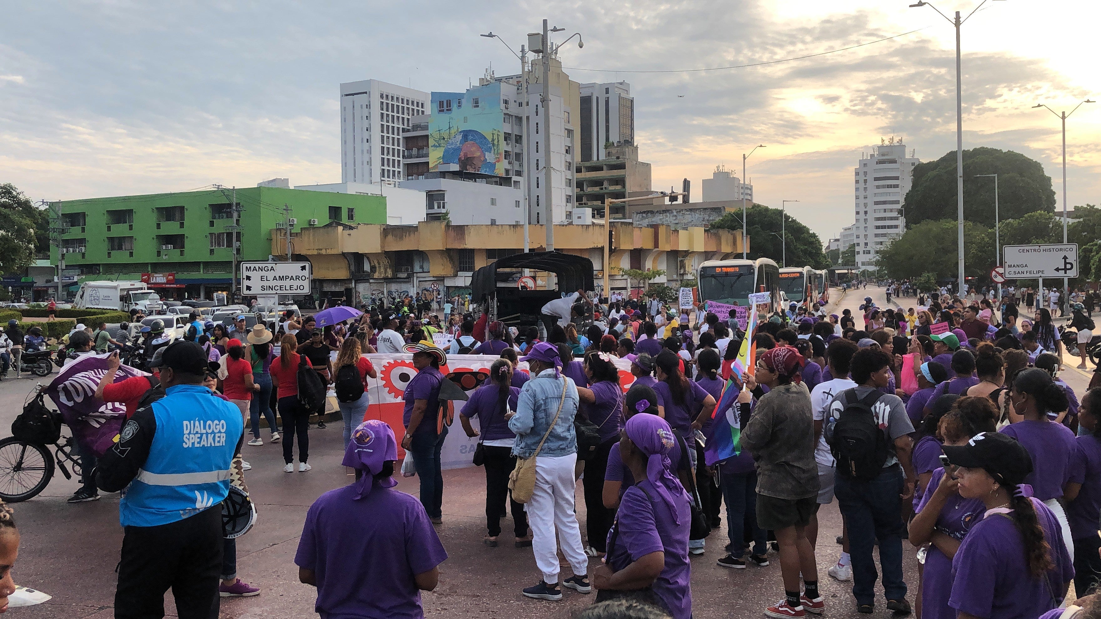 Marcha 25N en Cartagena