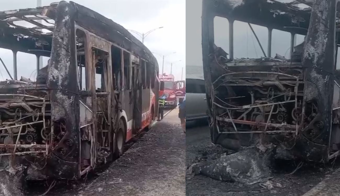 Los vehículos llevaban pasajeros en el momento de los hechos