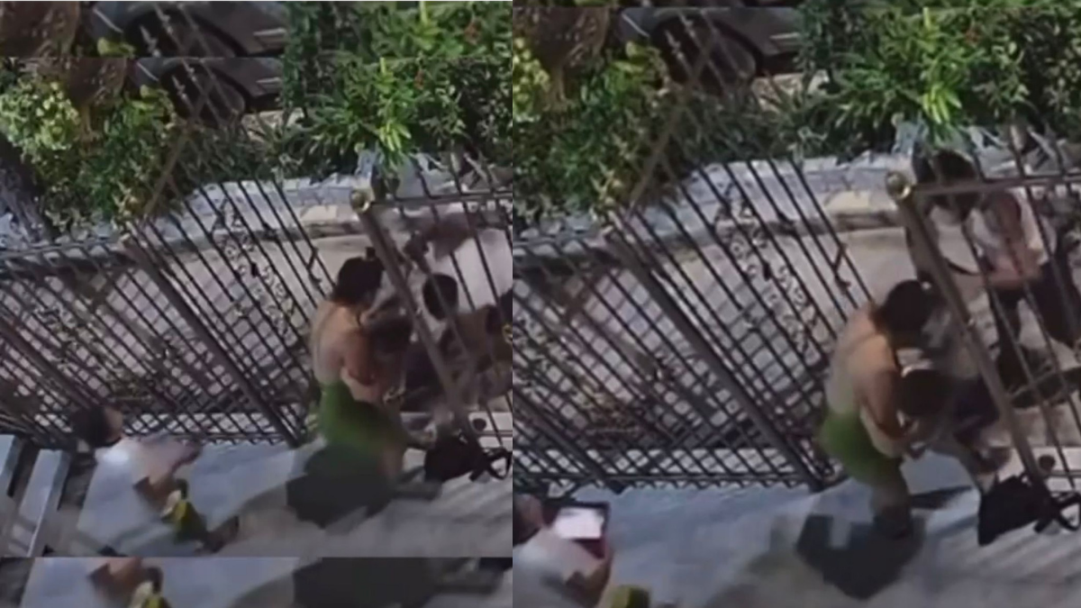 Cámara de seguridad registró el hecho