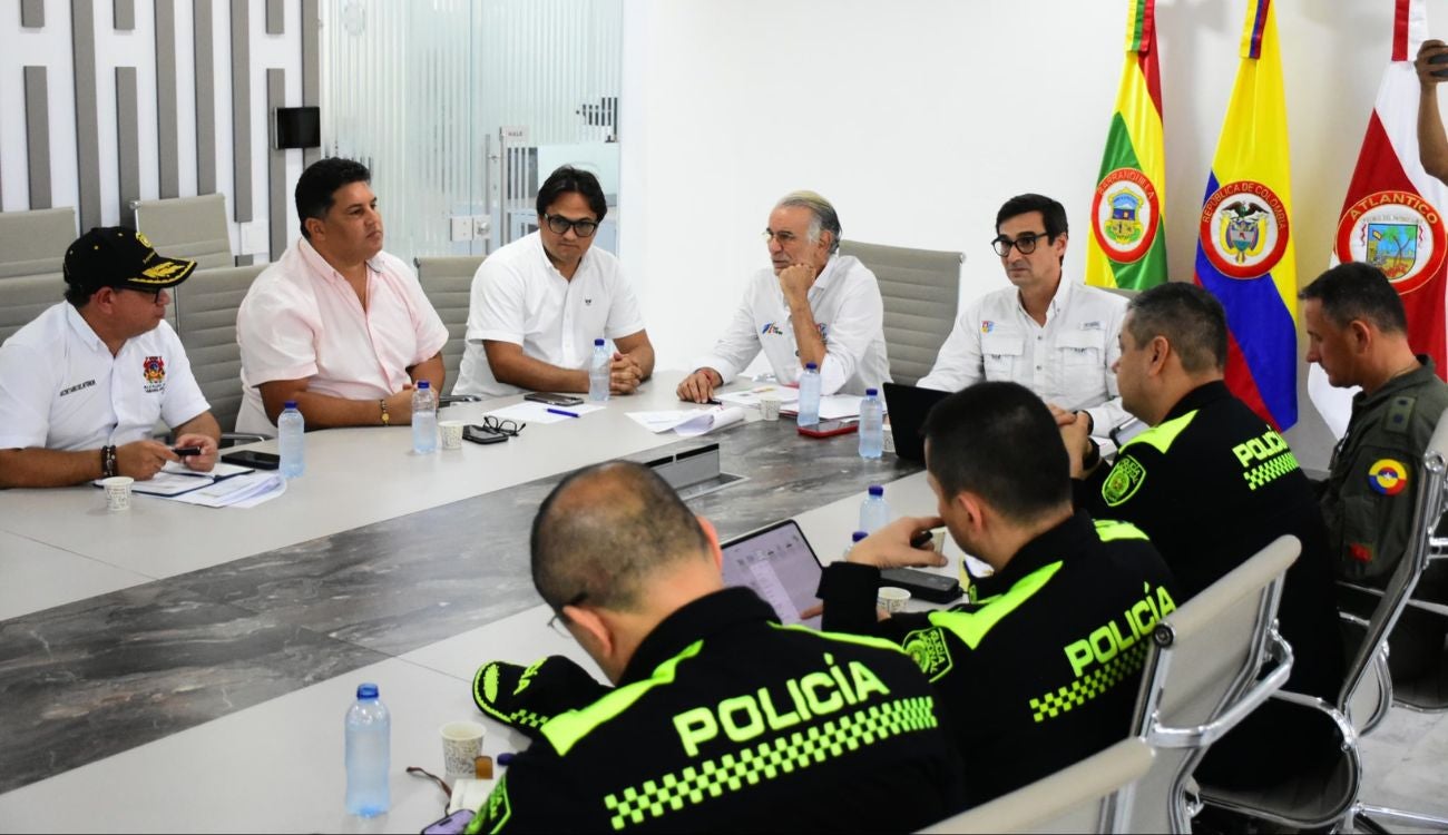 Gobernación refuerza seguridad en el Atlántico