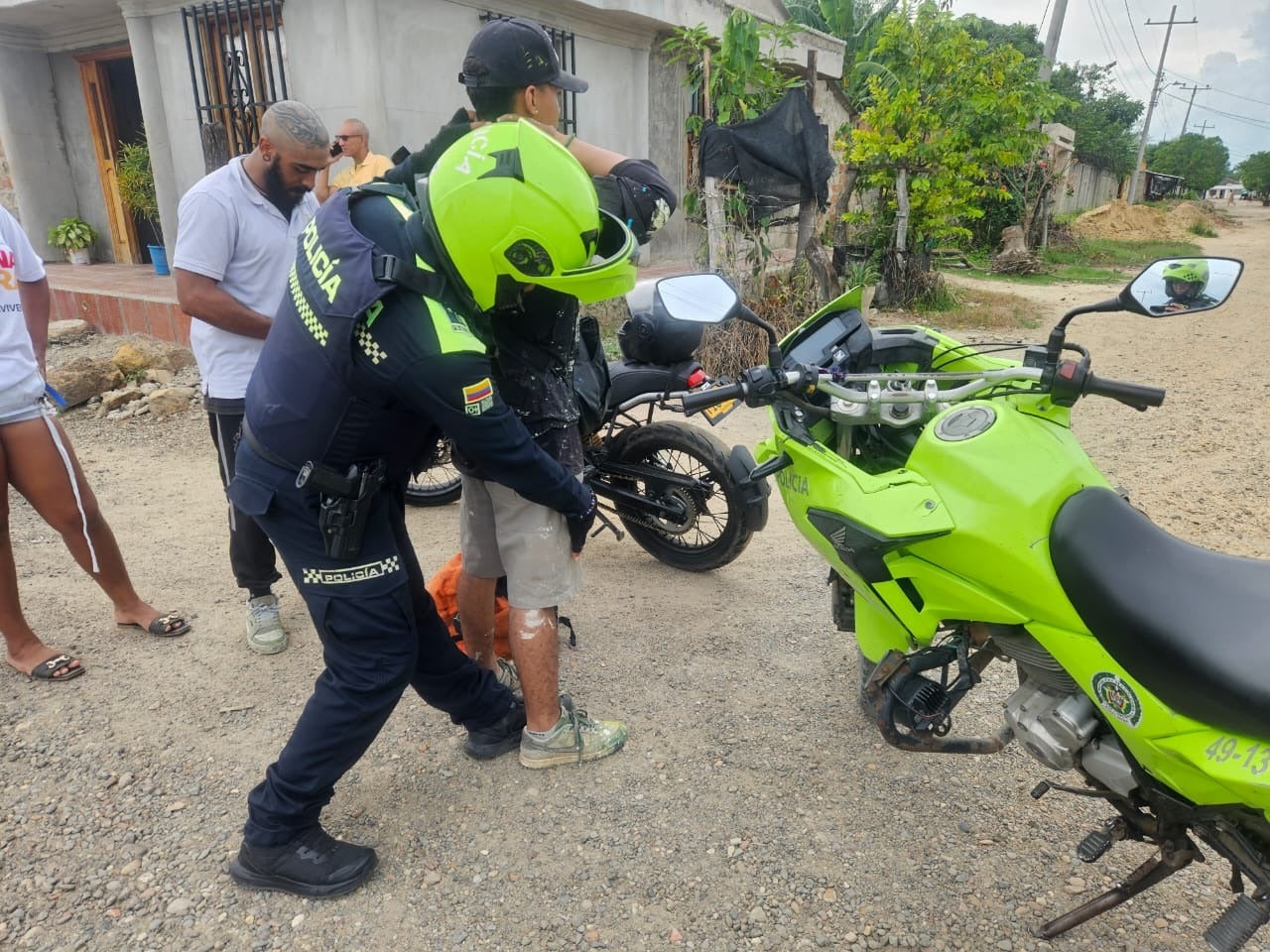 Operativos de la Policía en el Atlántico