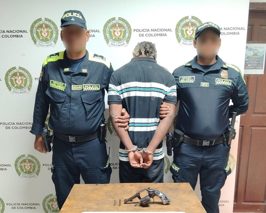 Capturado alias ‘El Harold’ con un revólver en operativo en Puerta de Hierro