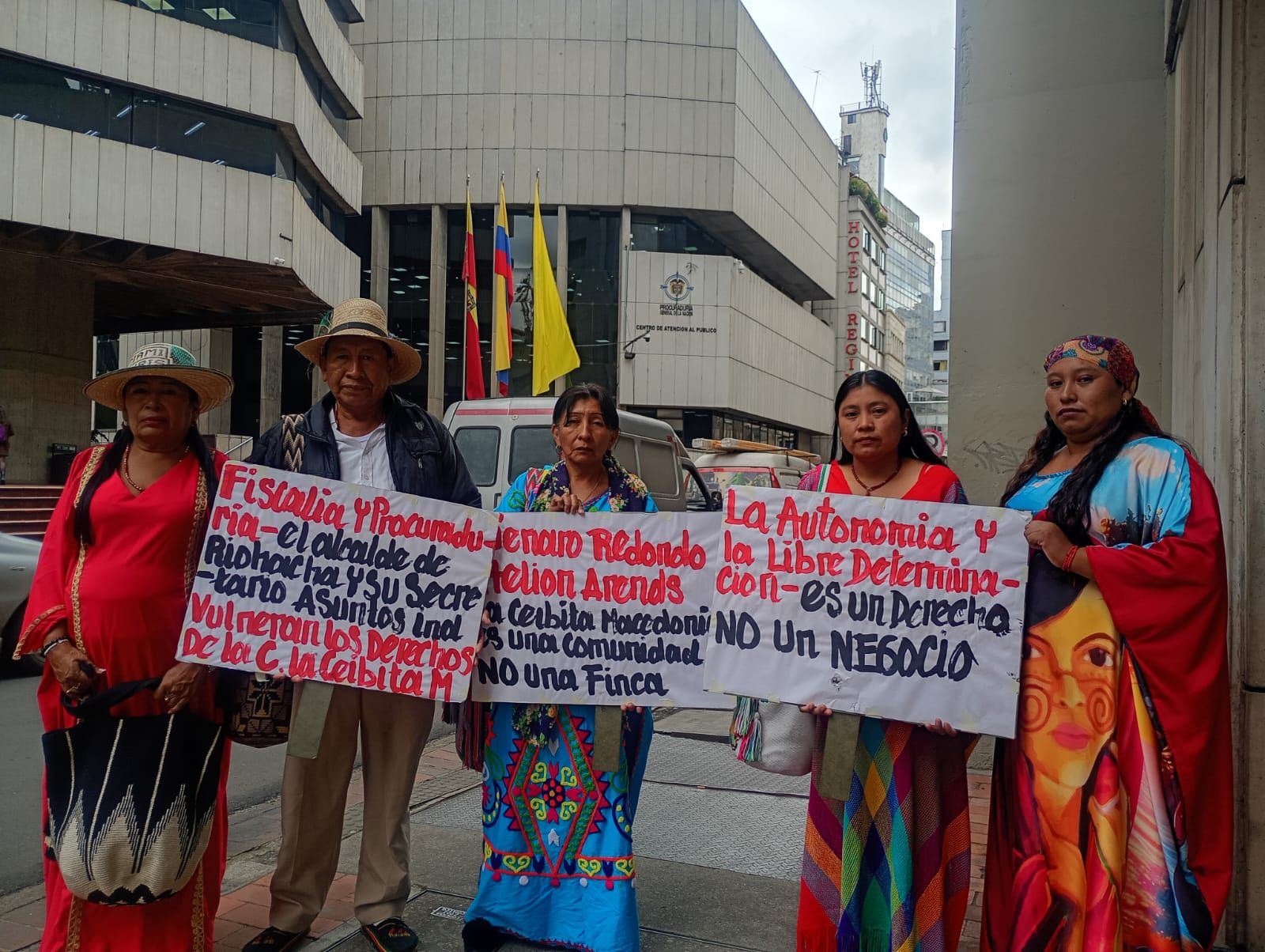 Comunidad wayúu Ceibita Macedonia.