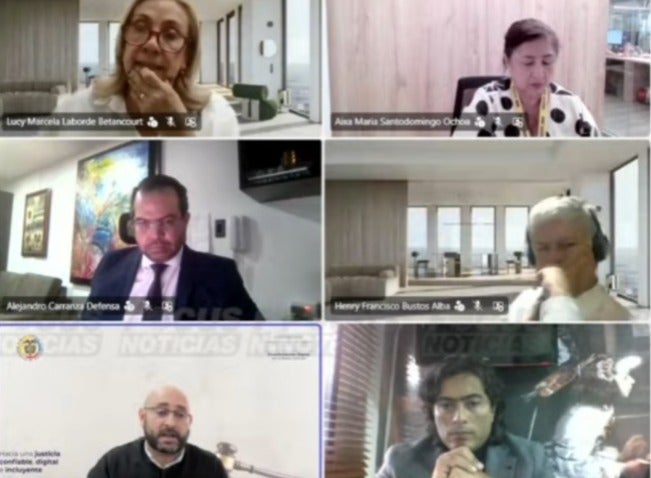 Audiencia a Nicolás Petro