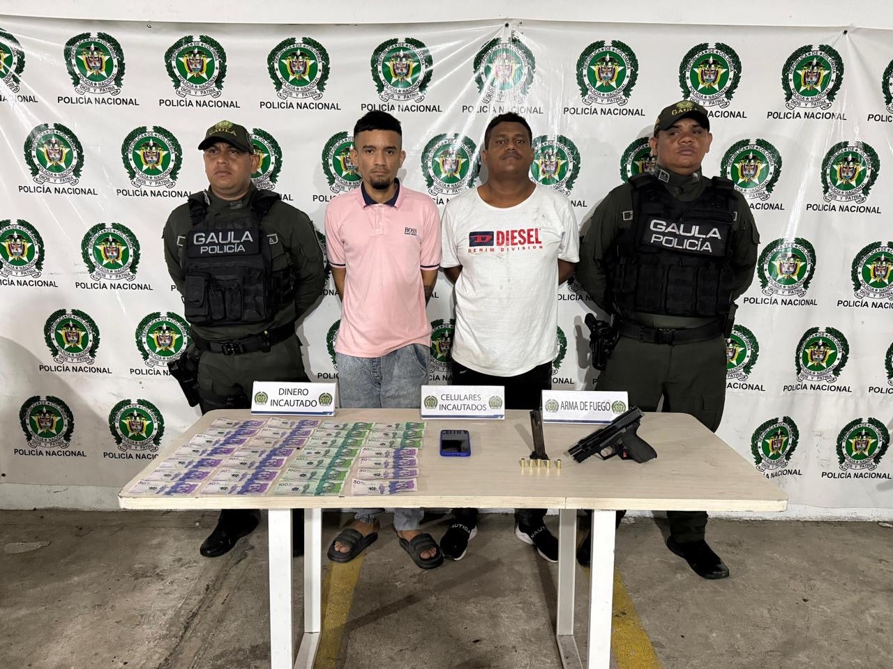 Capturados por Gaula