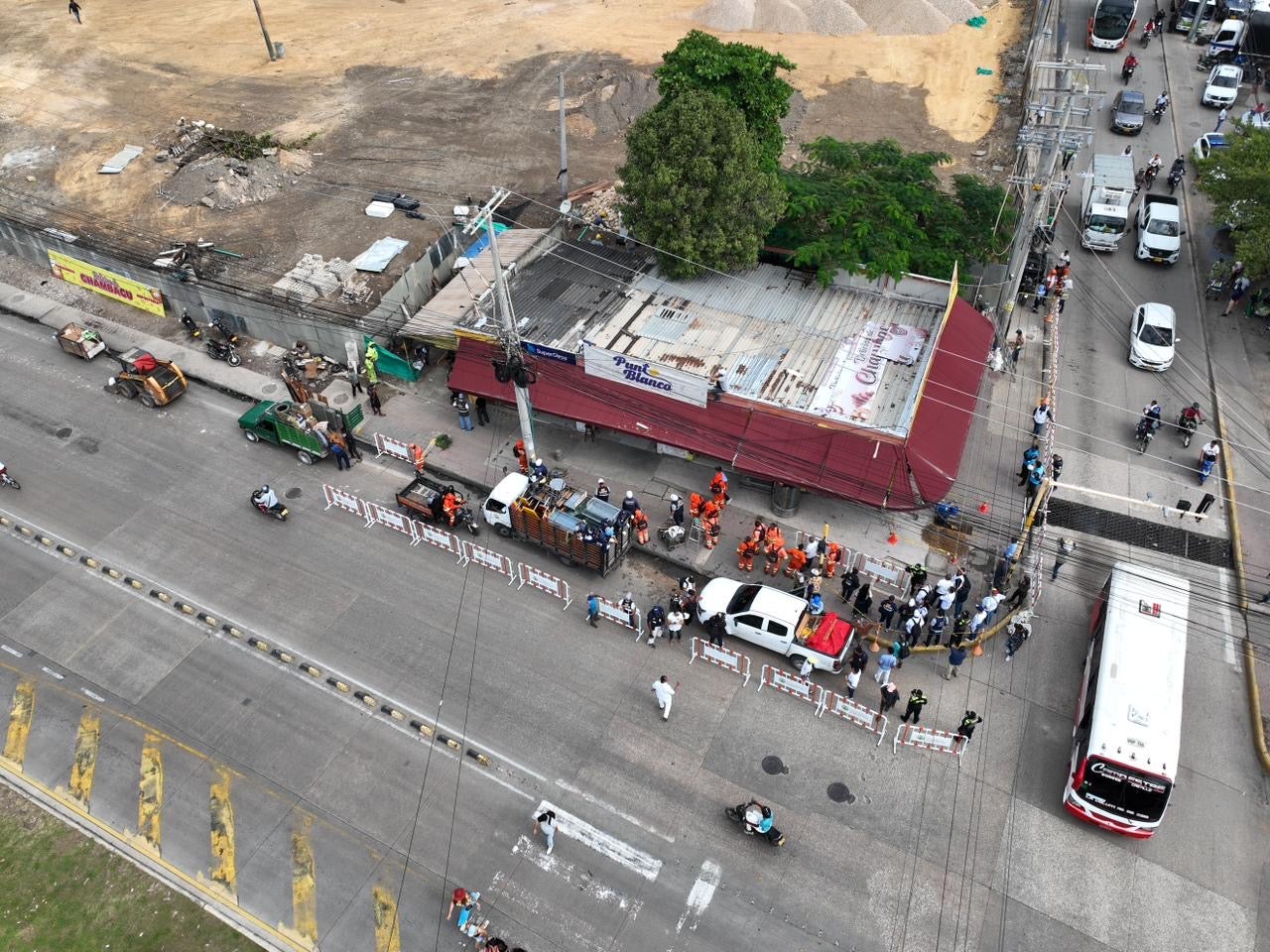 recuperación de espacio público en Chambacú