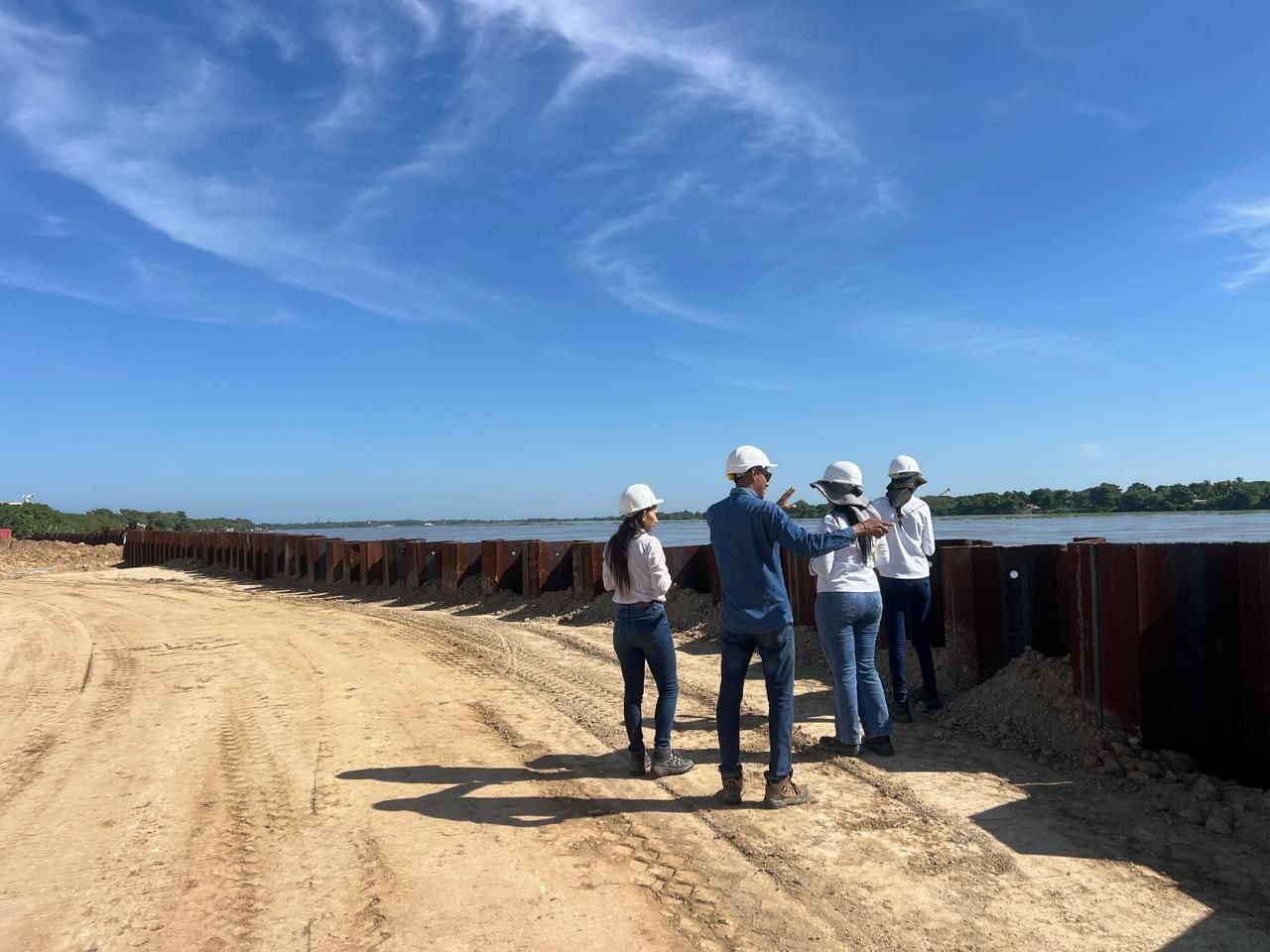Primera fase de El Gran Malecón de Magangué