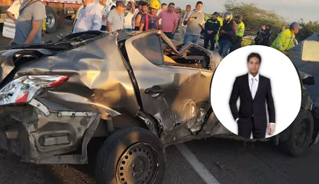 Choque en la vía Barranquilla-Santa Marta