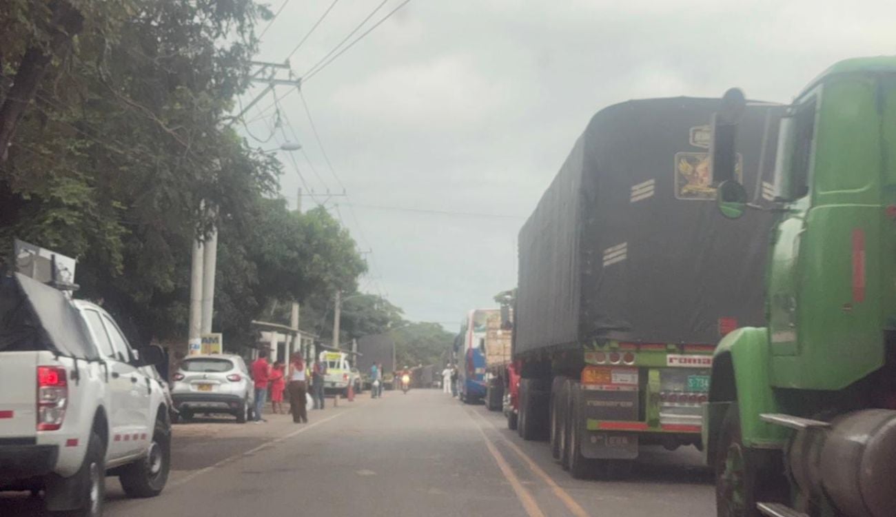Bloqueo en La Guajira